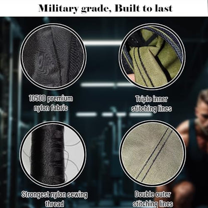 Acefit Training Sandbag for Working Out| Heavy Duty Workout Sandbags| Weights Sand Bags for Training, Exercise| Military Conditioning, Fitness, Cross-Training & Strength Training - size: 100 LB