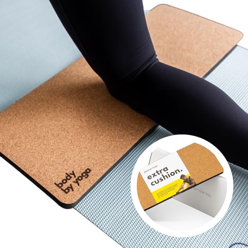 Premium Yoga Knee Pad Cushion – Extra Thick Support for Knees, Elbows & Headstands | All the Comfort of an Extra Thick Yoga Mat with the Stability You Need for Standing Poses | Reversible Non-Slip Grip | Ideal for Yoga & Pilates Knee Pads - color: Dawn an