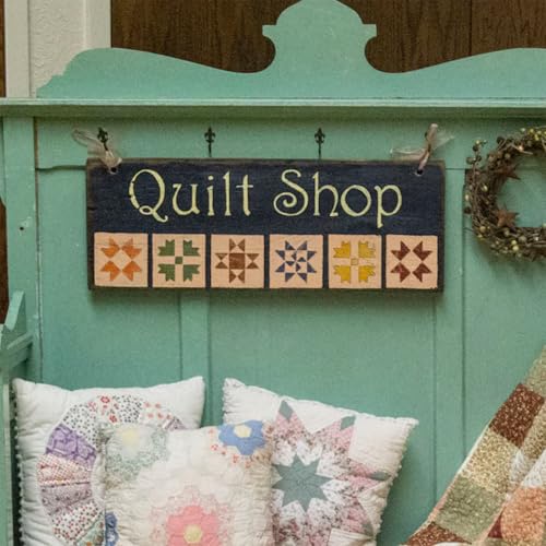 Barn Quilt Stencils for Crafts 12” Quilt Block Stencil | Reusable Drawing Templates for Painting on Wood Wall Canvas Fabric - style: Quilt Block