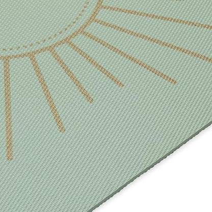 Gaiam Premium Yoga Mat, 6mm Thick Print Mat - color: Supernova SKY