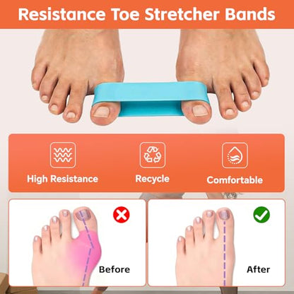 Cork Foot Strengthener & Balance Trainer Set – 4-in-1 Foot Mobility System with Roller, Massage Ball & Toe Bands | Improve Stability, Fix Over-Pronation, Enhance Balance & Restore Natural Foot Function