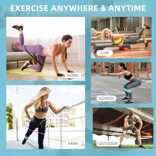 Resistance Bands, Pull Up Bands, Pull Up Assist Band Exercise Bands for Men & Women Working Out, Body Stretching, Physical Therapy, Muscle Training - color: Yellow