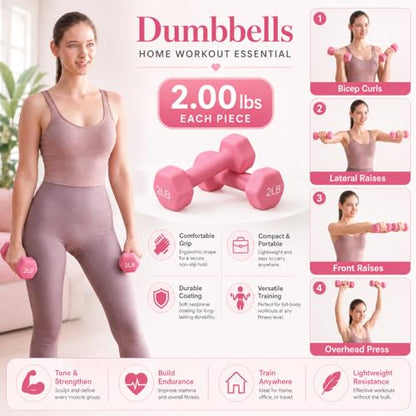 Home Pilates Kit Pilates Equipment Set for Women, Pilates Essentials Kit - color: Pink - 13 Pieces Kit
