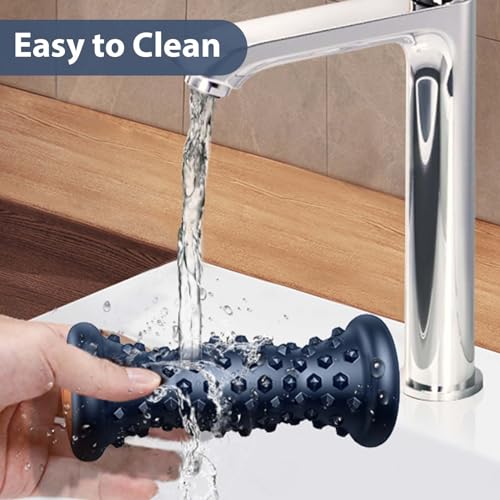BESKAR Foot Massage Roller for Plantar Fasciitis Relief - color: Navy Blue