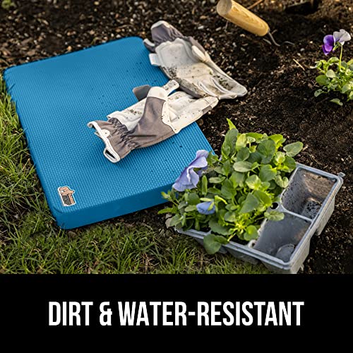 GORILLA GRIP® Extra Thick Foam Kneeling Pad for Gardening 17.5x11 True Blue - color: Blue