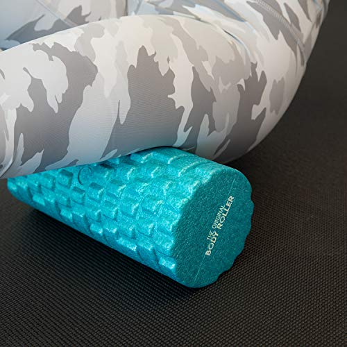 The Original Body Roller High Density Foam Roller for Exercise & Recovery - color: Turquoise