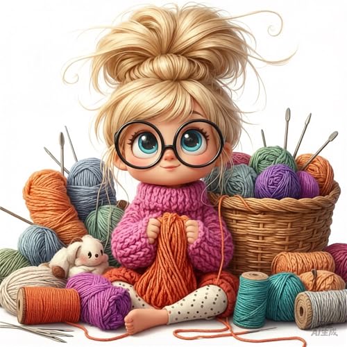NDNXYXGS Girl Paint by Numbers Kit for Adults,Woolen DIY Painting Kits on Canvas, Color by Numbers,Large Adult Paint by Number for Gifts,Home Wall Decor. - color: Girl