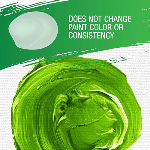 U.S. Art Supply Acrylic Paint Retarder Medium, 200ml Tube (6.7 Ounces) | Acrylic Retarder Provides Longer Painting Time