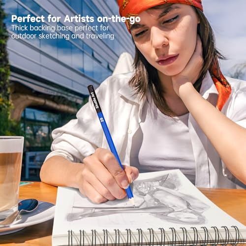 Shuttle Art 9”x12” Sketch Pad, 260 Sheets (68lb/100gsm) Drawing Pad, Pack of 2, 130 Sheets Each, Spiral Bound Sketch Book, Durable Acid-Free Drawing Paper, Great Sketch Pad for Kids, Teens & Adults - size: 130 Sheets x 2