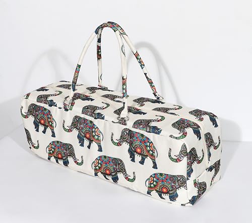 COZY TRENDS Yoga Bag with Storage Pockets – 27"x8" Large Mat Carrier Tote – Lightweight, Durable, and Stylish for Yoga & Pilates Gear - style: Style 3