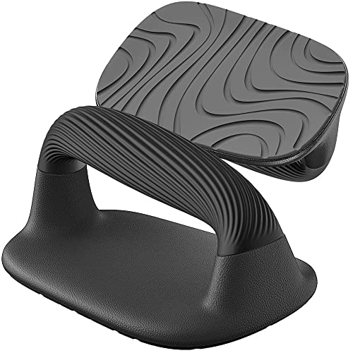 Kipika Push Up Bars, Pushup Stands, Anti-Slip Soft Plastic Push Up Handles, Bottom Anti-Slip Pad, Strength Training Equipment, Perfect for Floor Workout Exercise - color: Black