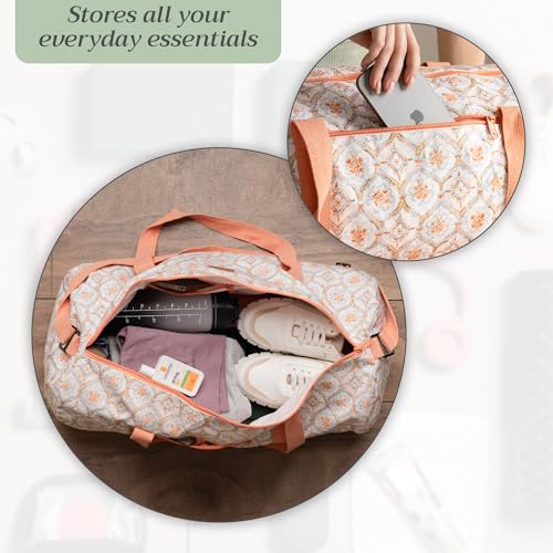 Maison d' Hermine Yoga Mat Duffle Bag Gym Tote Yoga Mat Carry Bag - color: Fair Isle, style: Yoga Mat Gym Bag