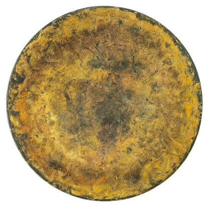 Unlimited Atlantis Gongs - Includes Gong, Mallet & Rope/Unlathed Bronze Gong W/Ancient Look/For Sound Healing, Meditation, & Yoga - size: 16"