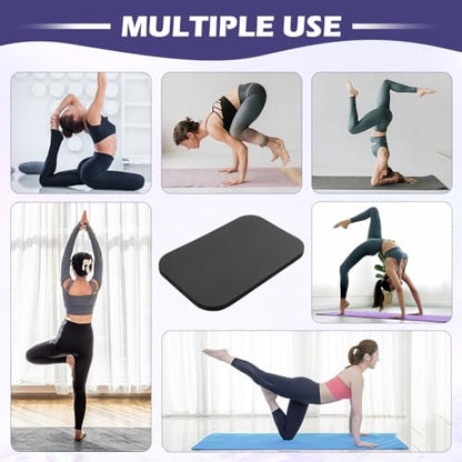 Yoga Knee Pad,High Density Foam NBR Material Yoga Knee Cushion,Clear Up Pain During Exercise,Exercise Pads for Knees Elbows Wrist,Ideal for Pilates and Planks
