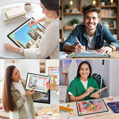 KOBAIBAN A4 Magnetic Light Box with Bag, Rechargeable Diamond Art Light Board with Side Physical Buttons, 3 Color Light Modes Super Bright Light Pad Light Table for Tracing, Drawing, Sketching (Black) - size: A4 with Bag
