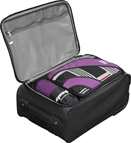 EPAuto 2-Pack Microfiber Quick Dry Travel Towel Set, Purple - color: Purple