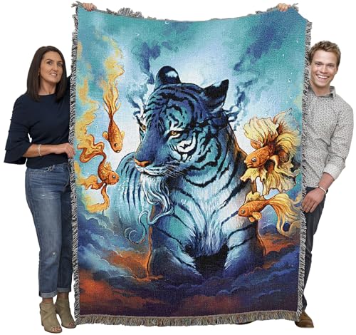 Pure Country Weavers Dream Blanket by Jonas Jödicke - Gift Tapestry Throw Woven from Cotton - Made in The USA (72x54) - color: Dream, size: 72x54