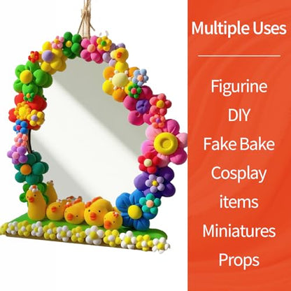 Air Dry Clay Lightweight, Flexible Modeling Clay for Adults Arts and Crafts | Professional & Moldable, Soft & No-Stick, Polymer Clay for Sculpting, Molding,Anime Figures,Making Costumes,DIY Projects - color: Red