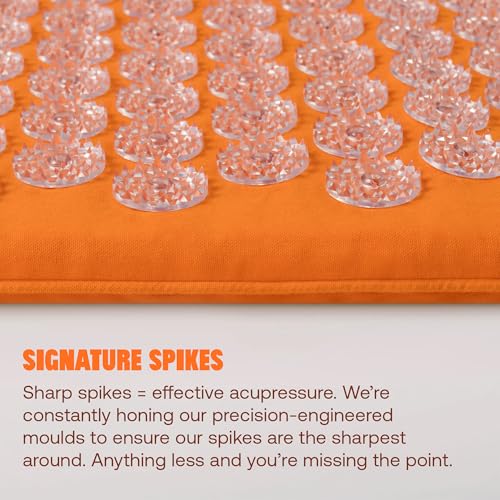 ShaktiMat Acupressure Mat for Tension Release, Premium Level 1 Amber - color: Premium-amber, size: Level 1