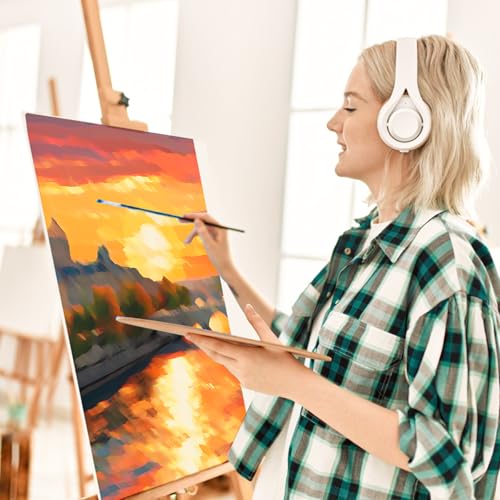 ESRICH Canvas Boards for Painting 8x10, 240 Pack Canvases for Painting Cotton Primed Acid Free Blank Canvas Panels for Oil Paint, Watercolor, Acrylic Paint, Gouache and Tempera. - size: 8*10in 240pack
