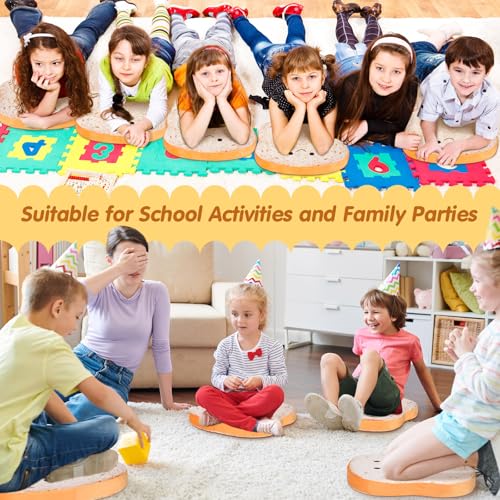 8 Pcs Toast Floor Cushions for Kids Classroom, Cute Floor Pillows