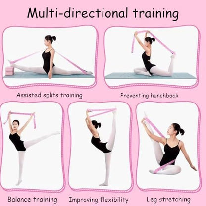 Fitness Resistance Band for Stretching and Yoga,Number Resistance Band,Fitness Resistance Bands with Numbers,Fitness Resistance Bands Numbered,Divided Into Different Tiers/Levels. - color: Red