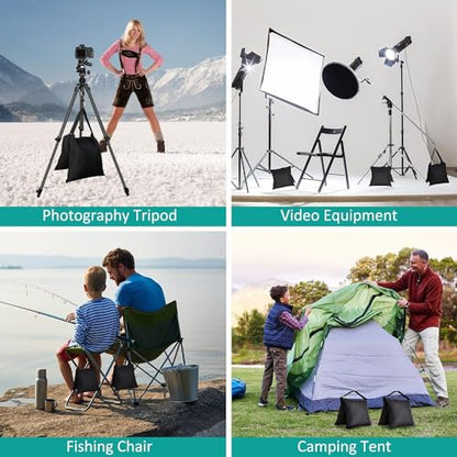 2 Packs Sandbags Weight Bags for Light Stand Photography Video Support - size: 2PCS