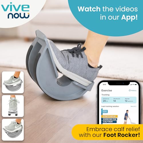Vive Foot Rocker - Calf Stretcher for Achilles Tendinitis, Heel, Feet, Shin