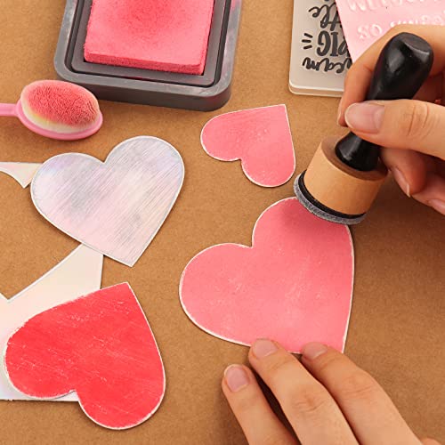 64Pcs/Set Ink Paints Blending Tool Mini Sanding Disks Round Foam Refills for Scrapbooking to Work on cardstock, Control of Ink Placement, Ink Blending Tool with Spare Pads for Rubber Stamping - size: 64Pcs/Set