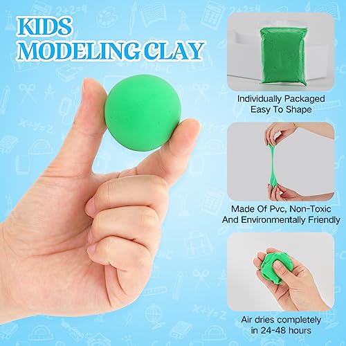 1.1LB Foam Clay, Air Dry Clay for Adults, Black Air Dry Ultra Light Clay, Non-Toxic, Non-Sticky, Ideal Gift for Boys and Girls - color: Black, size: 500g