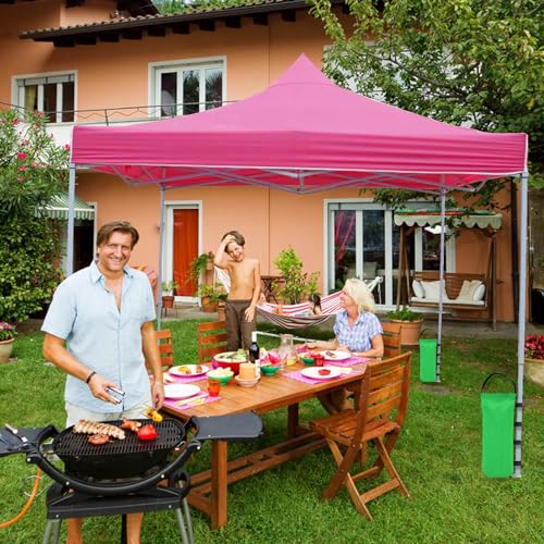 140LBS Canopy Weights Sand Bags, 4-Pack Side Strap Sandbags for Canopy Outdoor Advertising Tent Sunshade Fixed Windproof Pop up Canopy Tent (Green) - color: Green