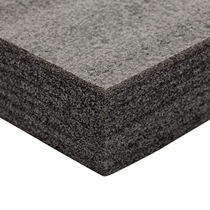 Okuna Outpost Polyethylene Foam Sheets - Customizable Foam Inserts for Cases - Polyethylene Pad Cushioning - Versatile Craft Sheets & Packing Padding - Pack of 2, 16 x 12 x 2 in - size: 2 IN