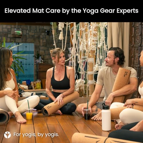 Yoga Mat Cleaner Spray – Spa-Like Scent | Eco-Friendly Formula | Neutralizes Sweat & Odor | Helps Protect Your Mat | 8 oz | Plant-Based, Made in USA | Body By Yoga