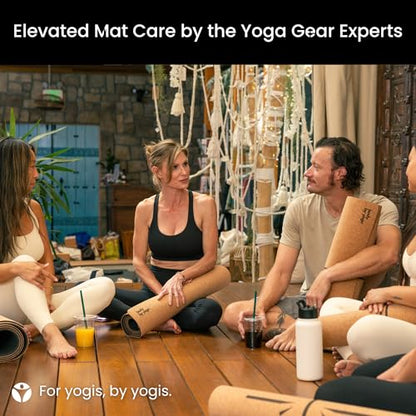 Yoga Mat Cleaner Spray – Spa-Like Scent | Eco-Friendly Formula | Neutralizes Sweat & Odor | Helps Protect Your Mat | 8 oz | Plant-Based, Made in USA | Body By Yoga