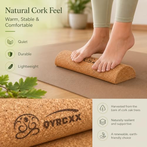 Foot & Ankle Strengthener Kit Cork 4-in-1 Balance Board with Accessories