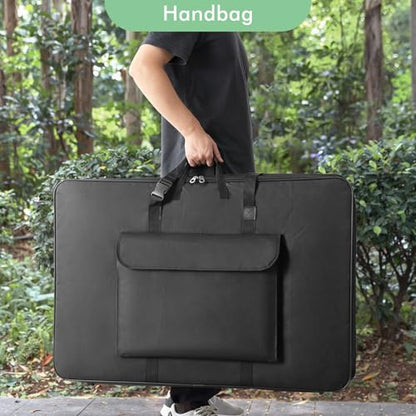 1st Place Products Premium Art Portfolio Case - 24" x 36" - Soft Sided - Steel Frame - Waterproof & Tear Resistant - Artwork, Photography, Sketch, LCD, Monitor, Solar Panel - Shoulder Straps & Handles - size: 24x36