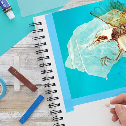 Pro Art Premium Mixed Media Pad 14"x17" 60 Sheets, 98#, Wire, Sketch Book, Sketchbook, Drawing Pad, Sketch Pad, Drawing Paper, Art Book, Paper, Sketchbook for