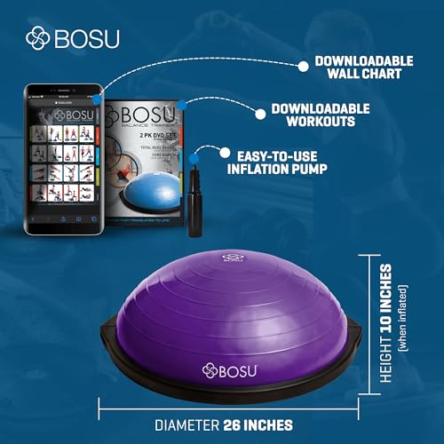 BOSU® Pro Balance Trainer - color: Purple/Black