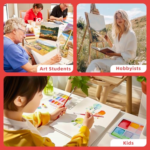 24 Pcs 11x14Inch Flat Canvas Boards for Painting, Art Panels (Pack of 2) - size: 11"x14" (Pack of 2)