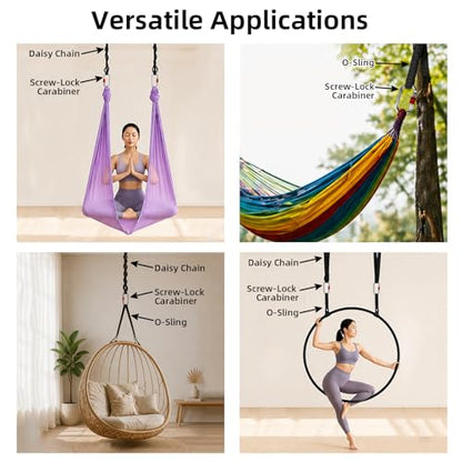 Aerial Rigging Hardware Kit, SGS & CE Certified for Aerial Yoga