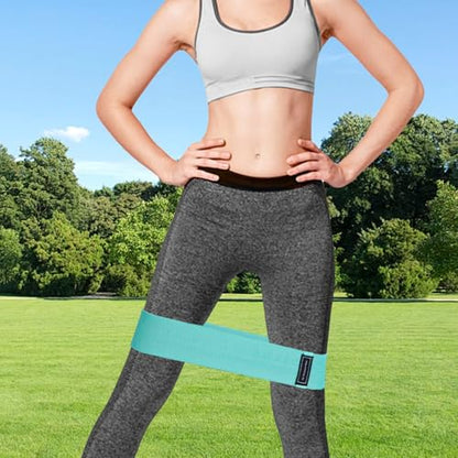 Exercise Resistance Bands for Legs Butt, Fabric Loop Bands Yoga