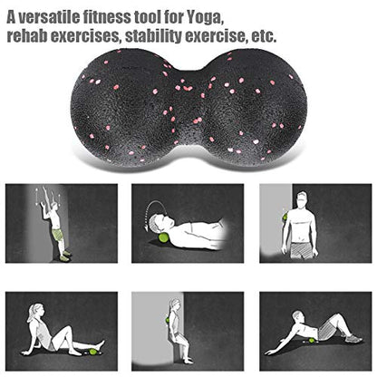 Epp Yoga Foam, Set Point Body Muscle Stress Foam Speckled Peanut,Foam Roller Massage Ball Roller for Back Relief Tool (06) (Camouflage)