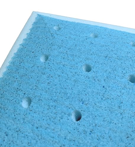 Bluewave Bedding Hyper Slim Max Cool CarbonBlue Gel Memory Foam Pillow for Stomach and Back Sleepers - Thin, Flat Design with Advanced Cooling (2.25-Inch Height, Standard Size) - size: 2.25"H (Standard), style: Max Cool Memory Foam