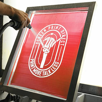 Ecotex® Tex-Red HV Pre-Sensitized Screen Printing Emulsion, High Viscosity | Premixed And Pre-Sensitized High Viscosity Photo Emulsion - No Diazo Needed, Compatible With Plastisol And UV Ink - Gl - size: Gallon - 128 oz.