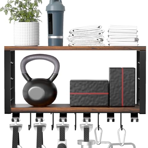 TJ.MOREE 2 Tier Floating Shelf Compatible with Tonal Accessories Wall Mount