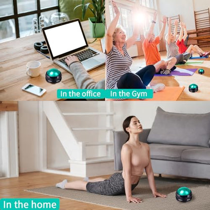 WOVTE Massage Ball, Lacrosse Balls, Self Massage Tool for Sore Muscles, Shoulders, Neck, Back, Foot, Body, Deep Tissue, Trigger Point, Muscle Knots, Yoga and Myofascial Release (Green) - color: Green