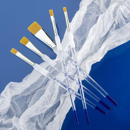 Royal & Langnickel SG-304 5 Piece Flat Brush Set