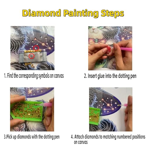 5D Partial Special Shaped Diamond Art Kit Daisy Flower Vase Shiny Bright Rhinestone Diamond Painting Craft for Beginners Perfect Handmade Gift 11.8×11.8 Inch (YH026) - color: YH026
