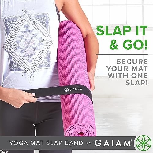 Gaiam Yoga Mat Strap Slap - size: 1 EA (Pack of 12)