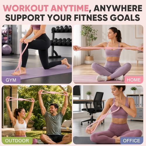 Figure 8 Resistance Bands, Exercise Bands for Stretching, 1Pcs